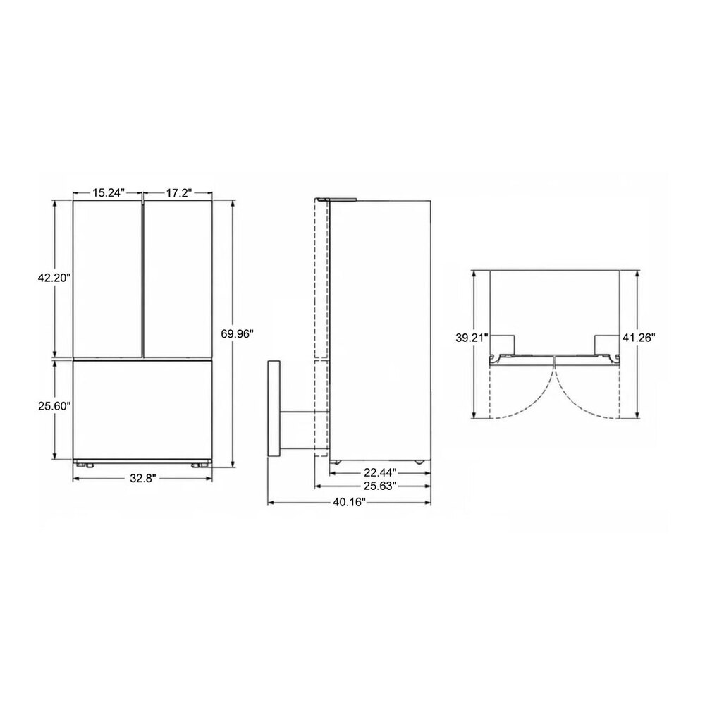 Savalo SCFR500P30SS dimensions